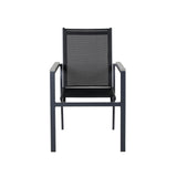 Parma Outdoor - Essstuhl - schwarz/Textilien - Outdoor - Essstühle - ALVAHOME