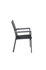 Parma Outdoor - Essstuhl - schwarz/Textilien - Outdoor - Essstühle - ALVAHOME