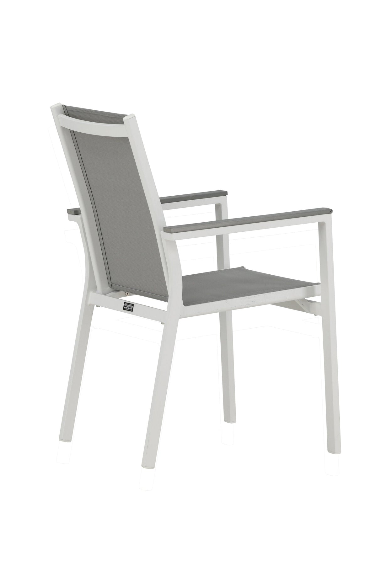 Parma Outdoor - Essstuhl - weiß/Aluminum - Outdoor - Essstühle - ALVAHOME