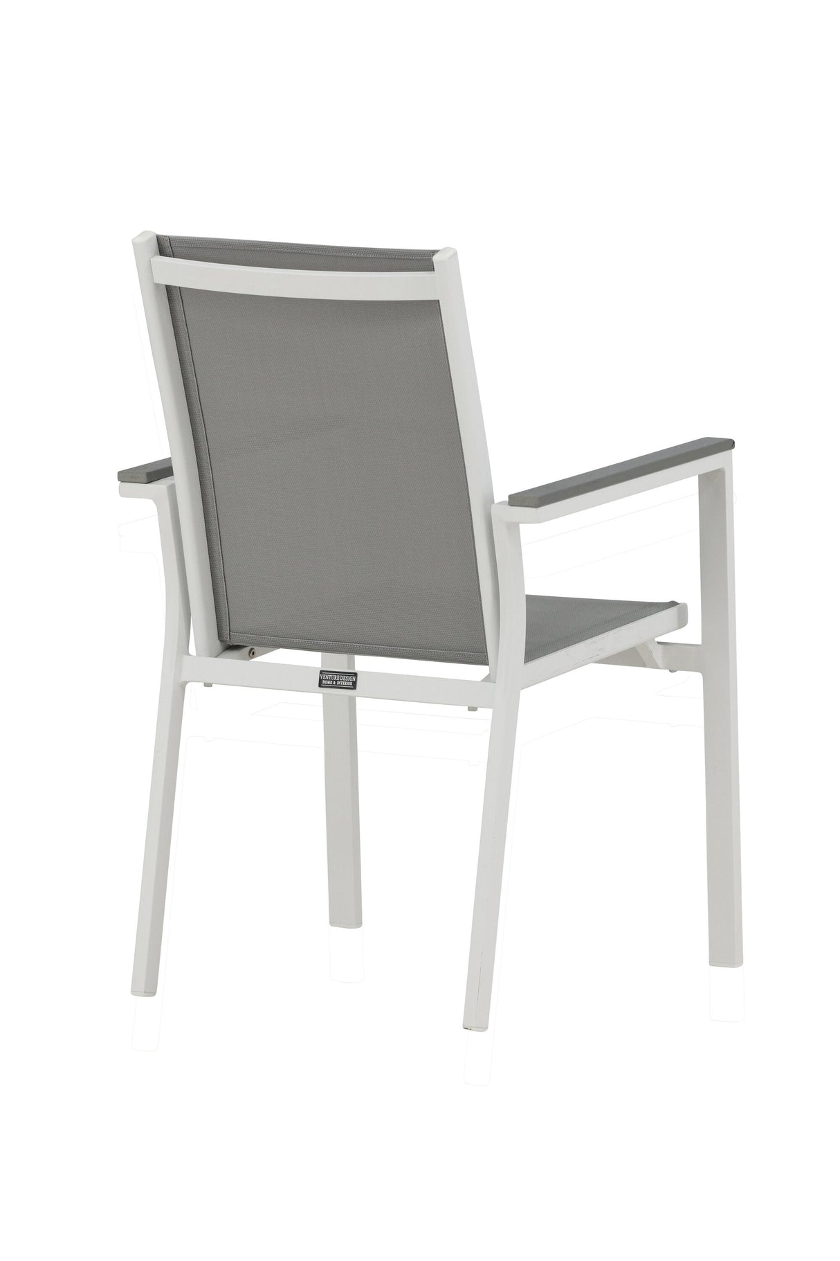 Parma Outdoor - Essstuhl - weiß/Aluminum - Outdoor - Essstühle - ALVAHOME