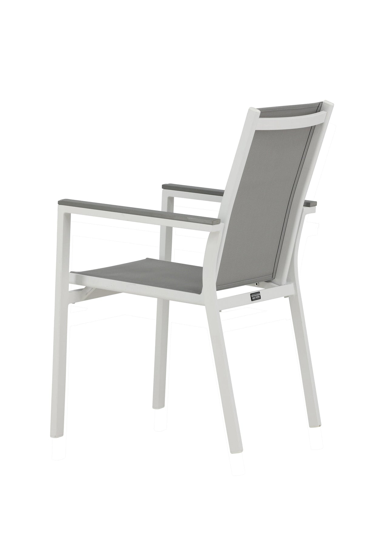 Parma Outdoor - Essstuhl - weiß/Aluminum - Outdoor - Essstühle - ALVAHOME