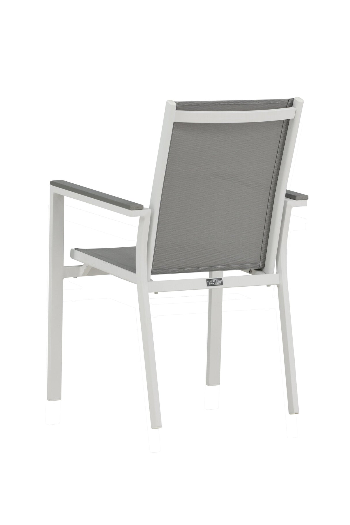 Parma Outdoor - Essstuhl - weiß/Aluminum - Outdoor - Essstühle - ALVAHOME