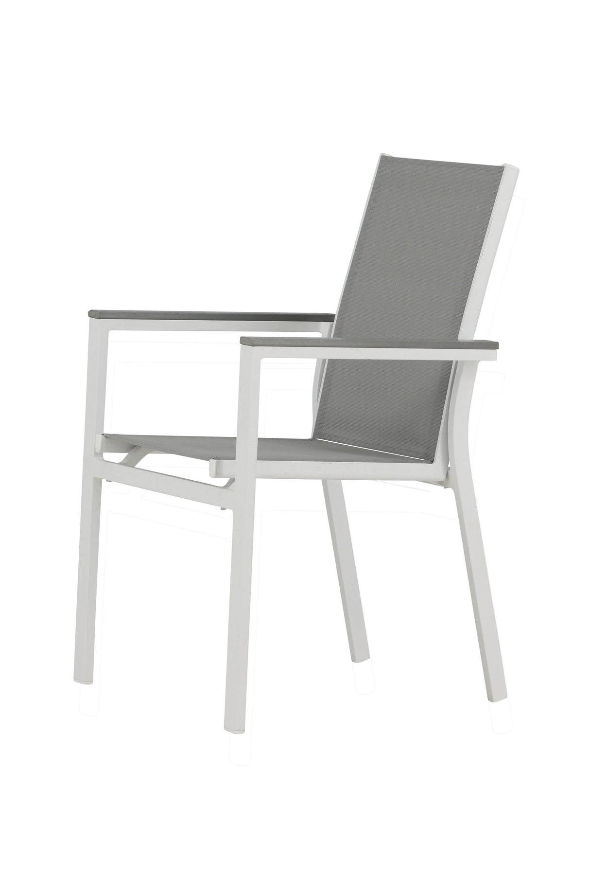 Parma Outdoor - Essstuhl - weiß/Aluminum - Outdoor - Essstühle - ALVAHOME