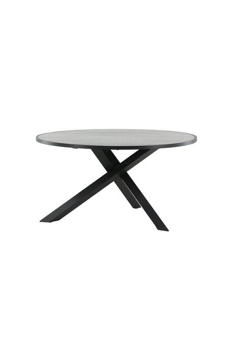 Parma Outdoor - Esstisch rund - dunkelgrau/Aintwood - Outdoor - Esstische (rund) - ALVAHOME