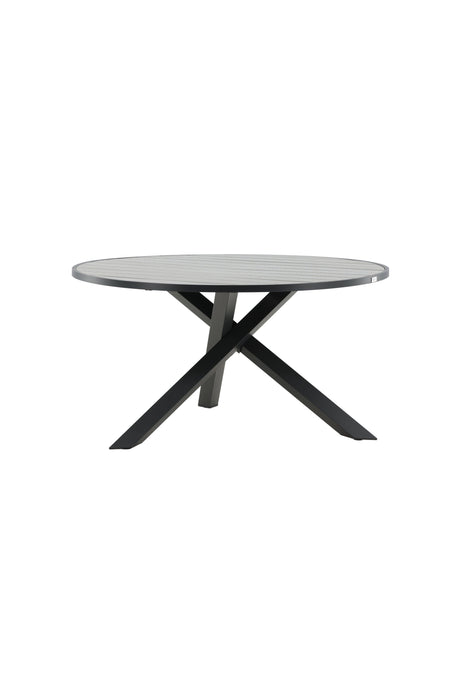 Parma Outdoor - Esstisch rund - dunkelgrau/Aintwood - Outdoor - Esstische (rund) - ALVAHOME