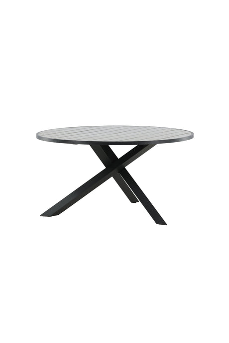 Parma Outdoor - Esstisch rund - dunkelgrau/Aintwood - Outdoor - Esstische (rund) - ALVAHOME