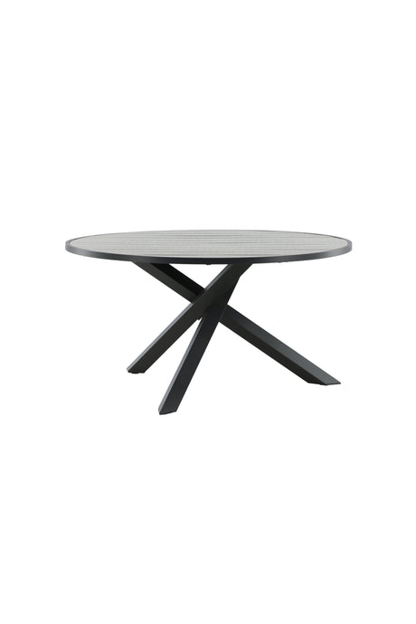 Parma Outdoor - Esstisch rund - dunkelgrau/Aintwood - Outdoor - Esstische (rund) - ALVAHOME