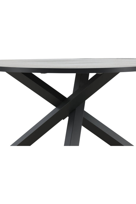 Parma Outdoor - Esstisch rund - dunkelgrau/Aintwood - Outdoor - Esstische (rund) - ALVAHOME