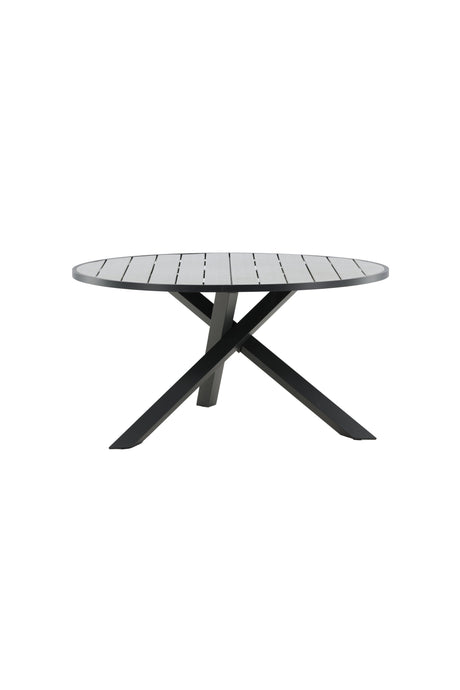 Parma Outdoor - Esstisch rund - dunkelgrau/Aintwood - Outdoor - Esstische (rund) - ALVAHOME