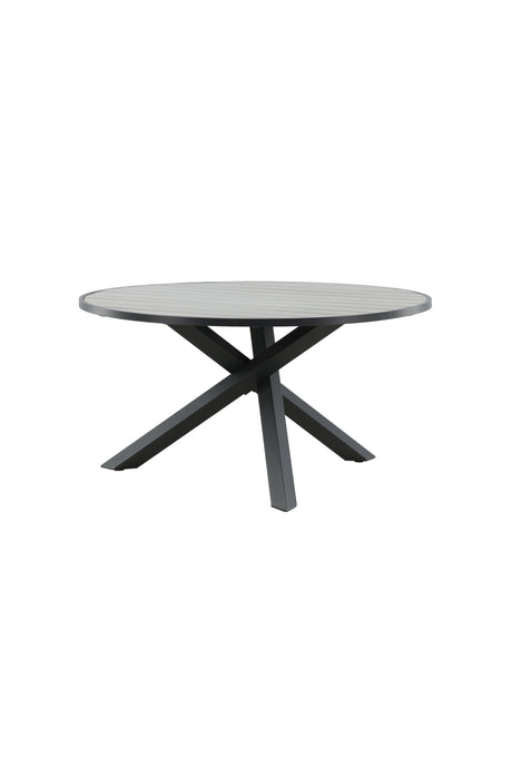 Parma Outdoor - Esstisch rund - dunkelgrau/Aintwood - Outdoor - Esstische (rund) - ALVAHOME