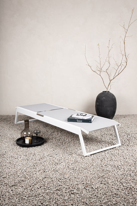 Parma Outdoor Sun - Lounge - weiß/Aluminum - Outdoor Sun - Lounges - ALVAHOME