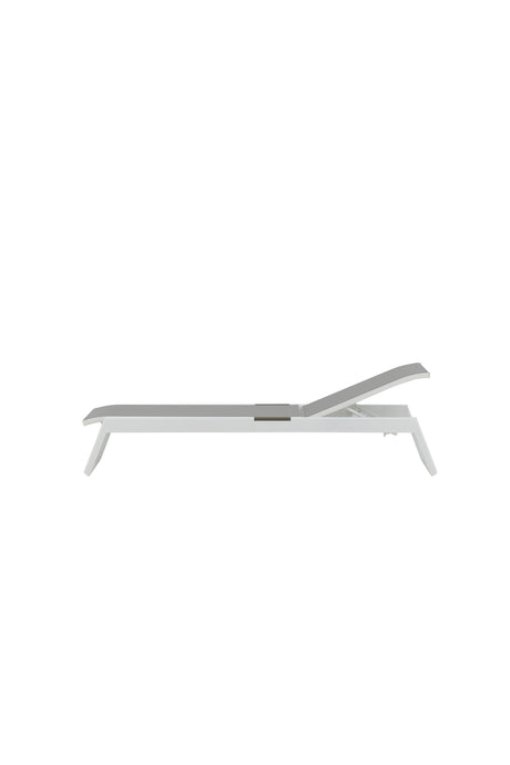 Parma Outdoor Sun - Lounge - weiß/Aluminum - Outdoor Sun - Lounges - ALVAHOME
