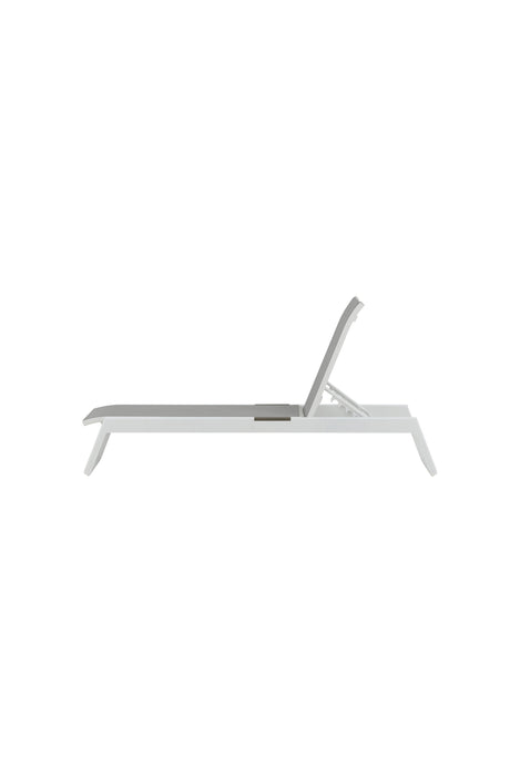 Parma Outdoor Sun - Lounge - weiß/Aluminum - Outdoor Sun - Lounges - ALVAHOME