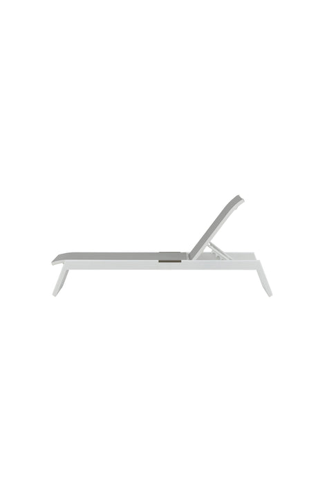 Parma Outdoor Sun - Lounge - weiß/Aluminum - Outdoor Sun - Lounges - ALVAHOME