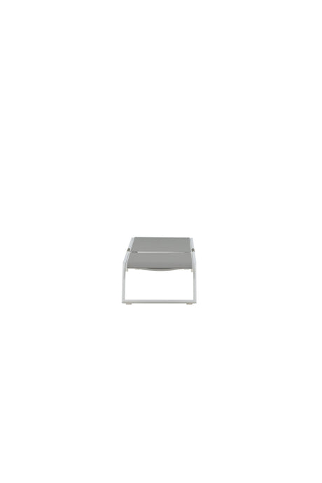 Parma Outdoor Sun - Lounge - weiß/Aluminum - Outdoor Sun - Lounges - ALVAHOME