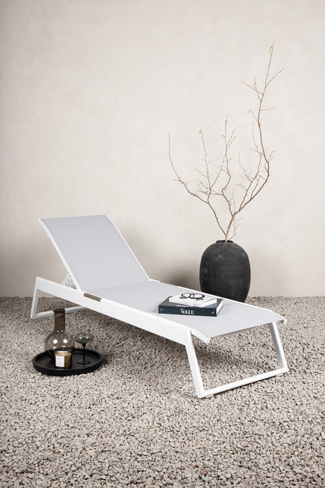Parma Outdoor Sun - Lounge - weiß/Aluminum - Outdoor Sun - Lounges - ALVAHOME