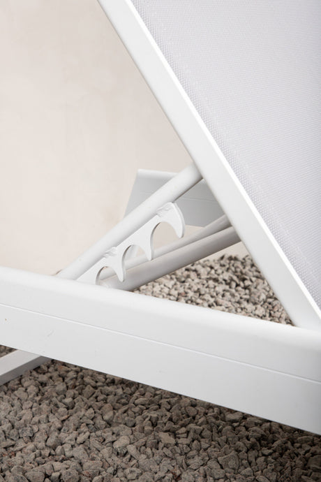 Parma Outdoor Sun - Lounge - weiß/Aluminum - Outdoor Sun - Lounges - ALVAHOME