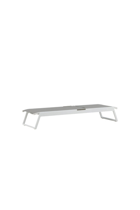 Parma Outdoor Sun - Lounge - weiß/Aluminum - Outdoor Sun - Lounges - ALVAHOME