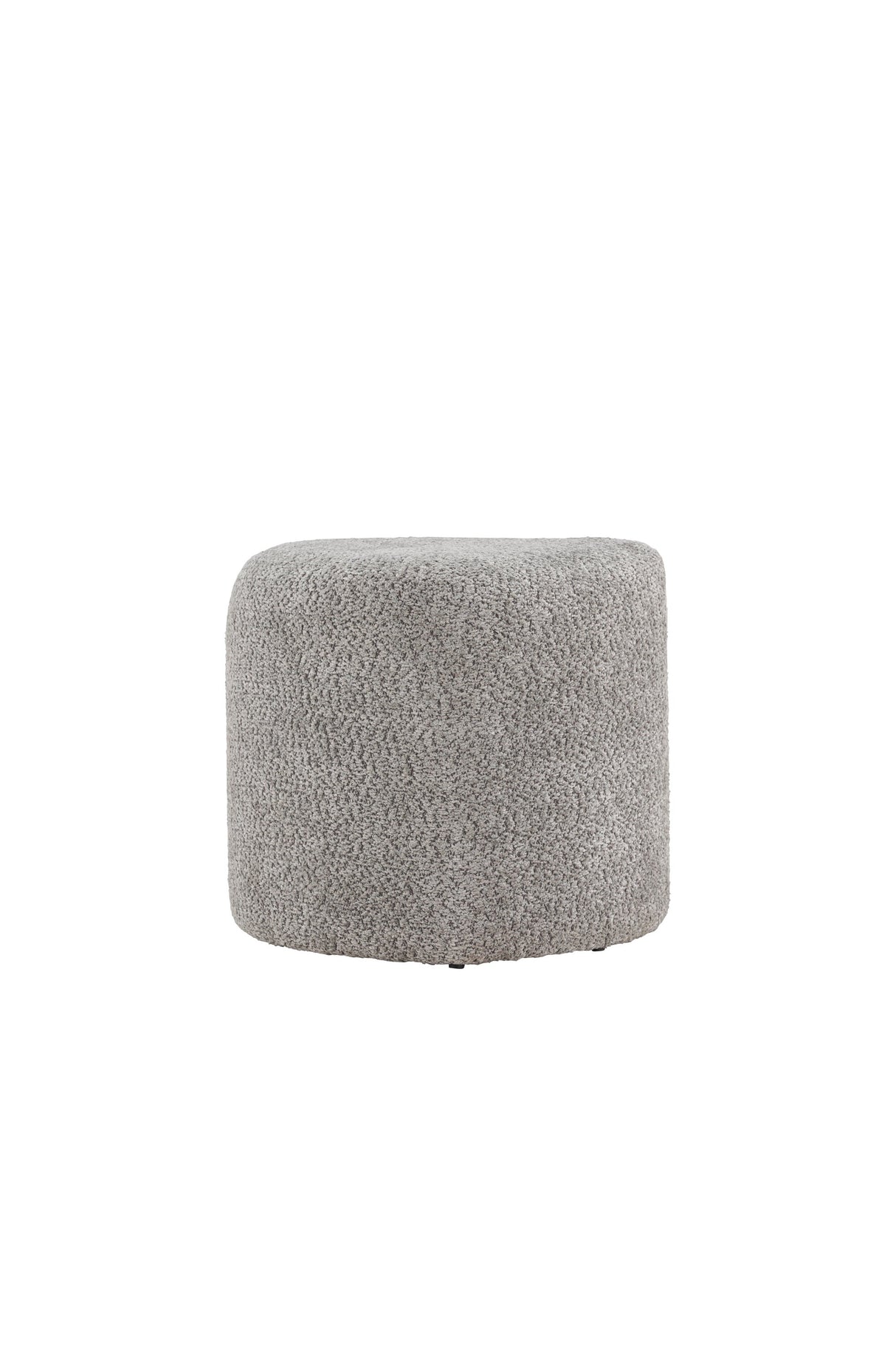 Peg Pouf - grau/Bouclé - Ottomane / Poufs - ALVAHOME