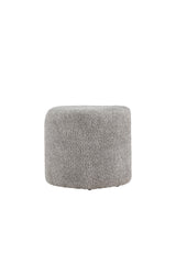 Peg Pouf - grau/Bouclé - Ottomane / Poufs - ALVAHOME