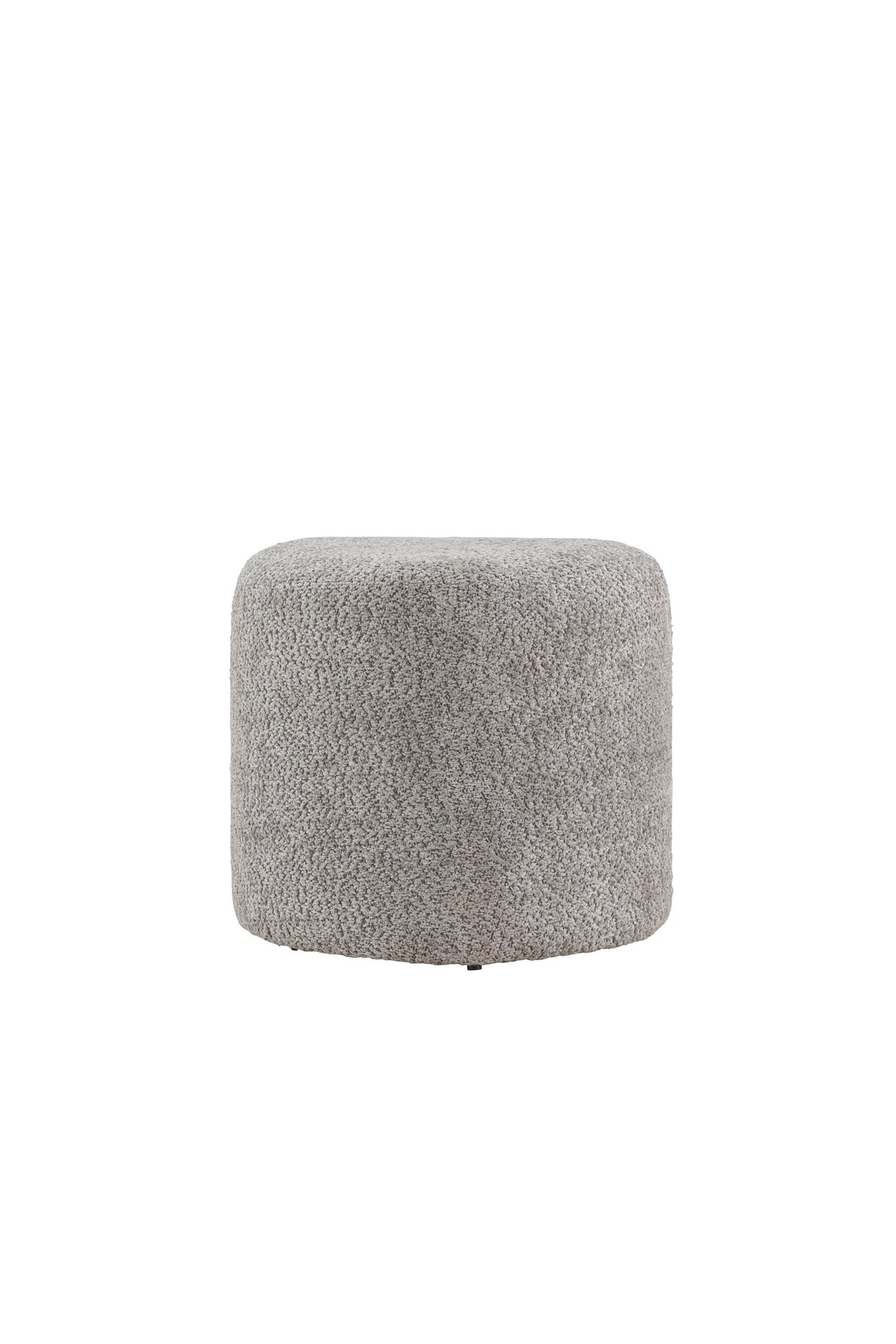 Peg Pouf - grau/Bouclé - Ottomane / Poufs - ALVAHOME
