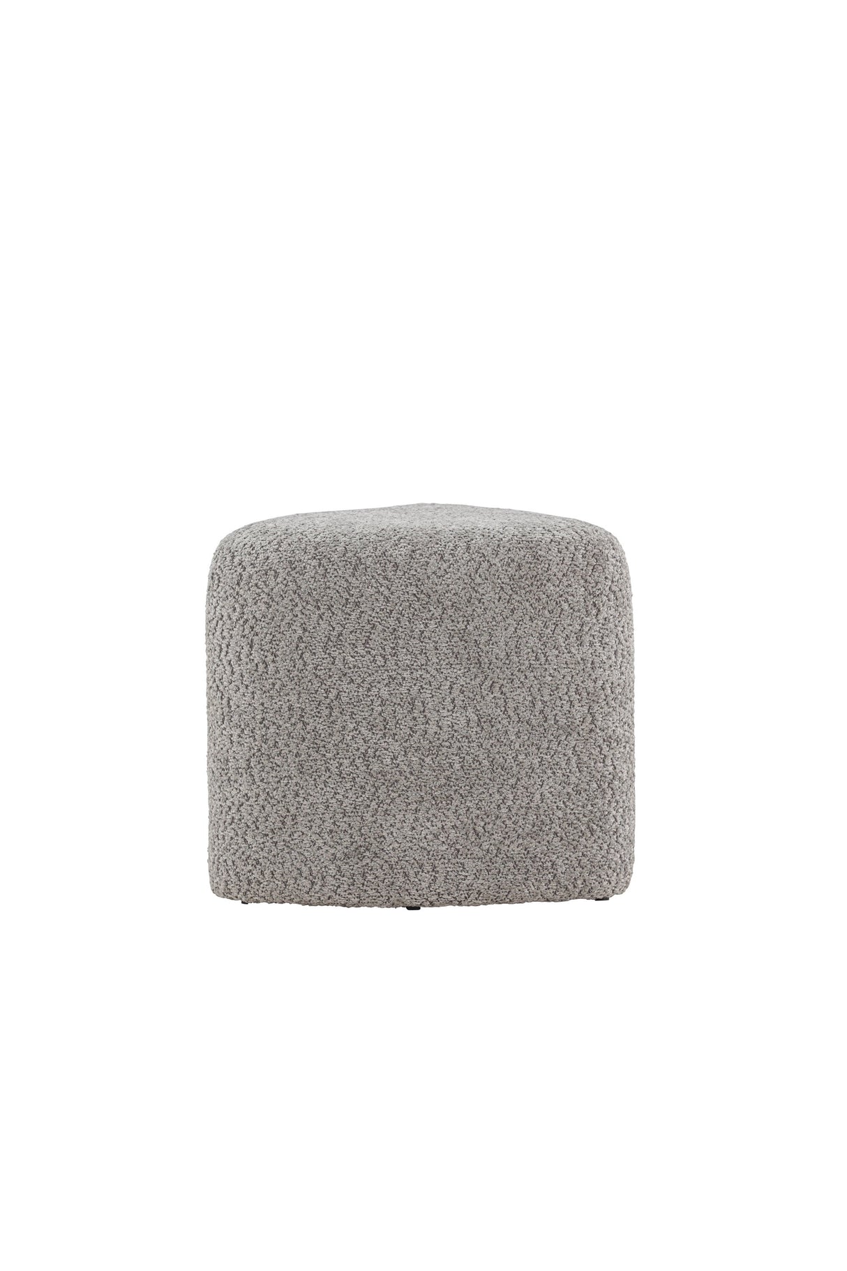 Peg Pouf - grau/Bouclé - Ottomane / Poufs - ALVAHOME