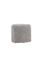 Peg Pouf - grau/Bouclé - Ottomane / Poufs - ALVAHOME
