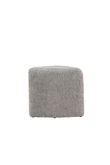 Peg Pouf - grau/Bouclé - Ottomane / Poufs - ALVAHOME