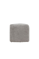 Peg Pouf - grau/Bouclé - Ottomane / Poufs - ALVAHOME