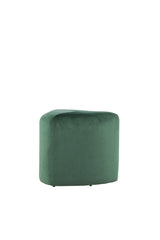 Peg Pouf - grün/Polyester - Samt - Ottomane / Poufs - ALVAHOME