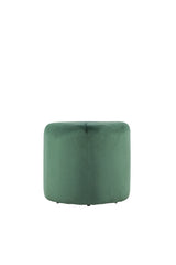 Peg Pouf - grün/Polyester - Samt - Ottomane / Poufs - ALVAHOME