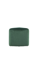 Peg Pouf - grün/Polyester - Samt - Ottomane / Poufs - ALVAHOME