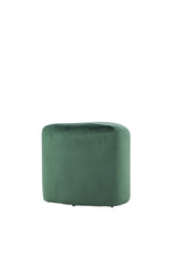 Peg Pouf - grün/Polyester - Samt - Ottomane / Poufs - ALVAHOME