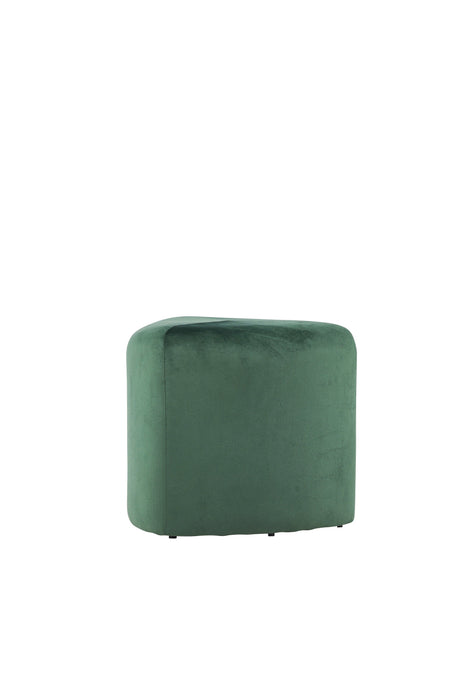 Peg Pouf - grün/Polyester - Samt - Ottomane / Poufs - ALVAHOME