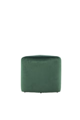 Peg Pouf - grün/Polyester - Samt - Ottomane / Poufs - ALVAHOME