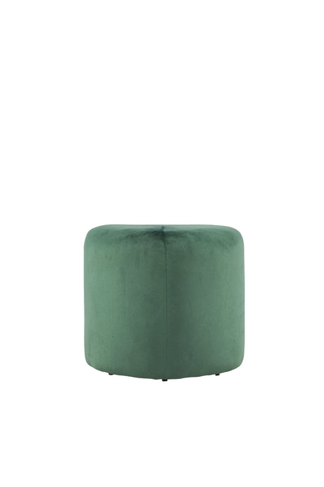 Peg Pouf - grün/Polyester - Samt - Ottomane / Poufs - ALVAHOME