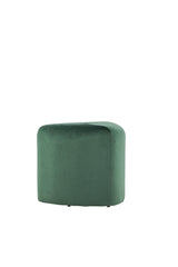 Peg Pouf - grün/Polyester - Samt - Ottomane / Poufs - ALVAHOME