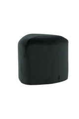 Peg Pouf - schwarz/Polyester - Samt - Ottomane / Poufs - ALVAHOME