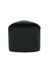 Peg Pouf - schwarz/Polyester - Samt - Ottomane / Poufs - ALVAHOME