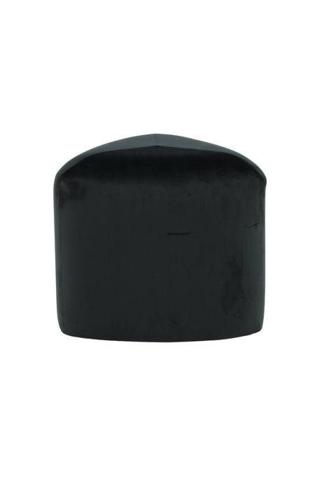 Peg Pouf - schwarz/Polyester - Samt - Ottomane / Poufs - ALVAHOME