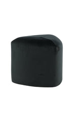 Peg Pouf - schwarz/Polyester - Samt - Ottomane / Poufs - ALVAHOME