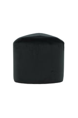 Peg Pouf - schwarz/Polyester - Samt - Ottomane / Poufs - ALVAHOME