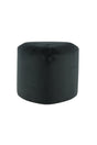 Peg Pouf - schwarz/Polyester - Samt - Ottomane / Poufs - ALVAHOME