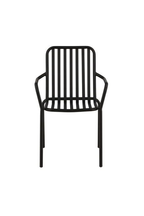 Peking Outdoor - Essstuhl - schwarz/Aluminum - Outdoor - Essstühle - ALVAHOME