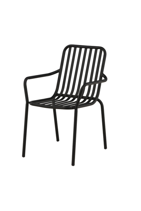 Peking Outdoor - Essstuhl - schwarz/Aluminum - Outdoor - Essstühle - ALVAHOME