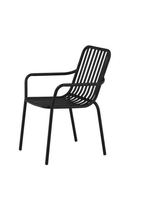 Peking Outdoor - Essstuhl - schwarz/Aluminum - Outdoor - Essstühle - ALVAHOME