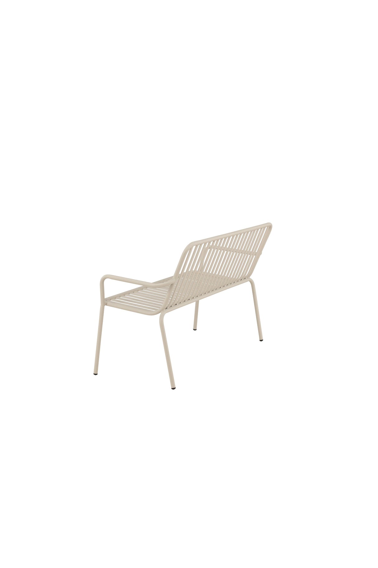 Peking Outdoor - Sitzbank - beige/Aluminum - Outdoor - Sitzbänke - ALVAHOME