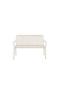 Peking Outdoor - Sitzbank - beige/Aluminum - Outdoor - Sitzbänke - ALVAHOME