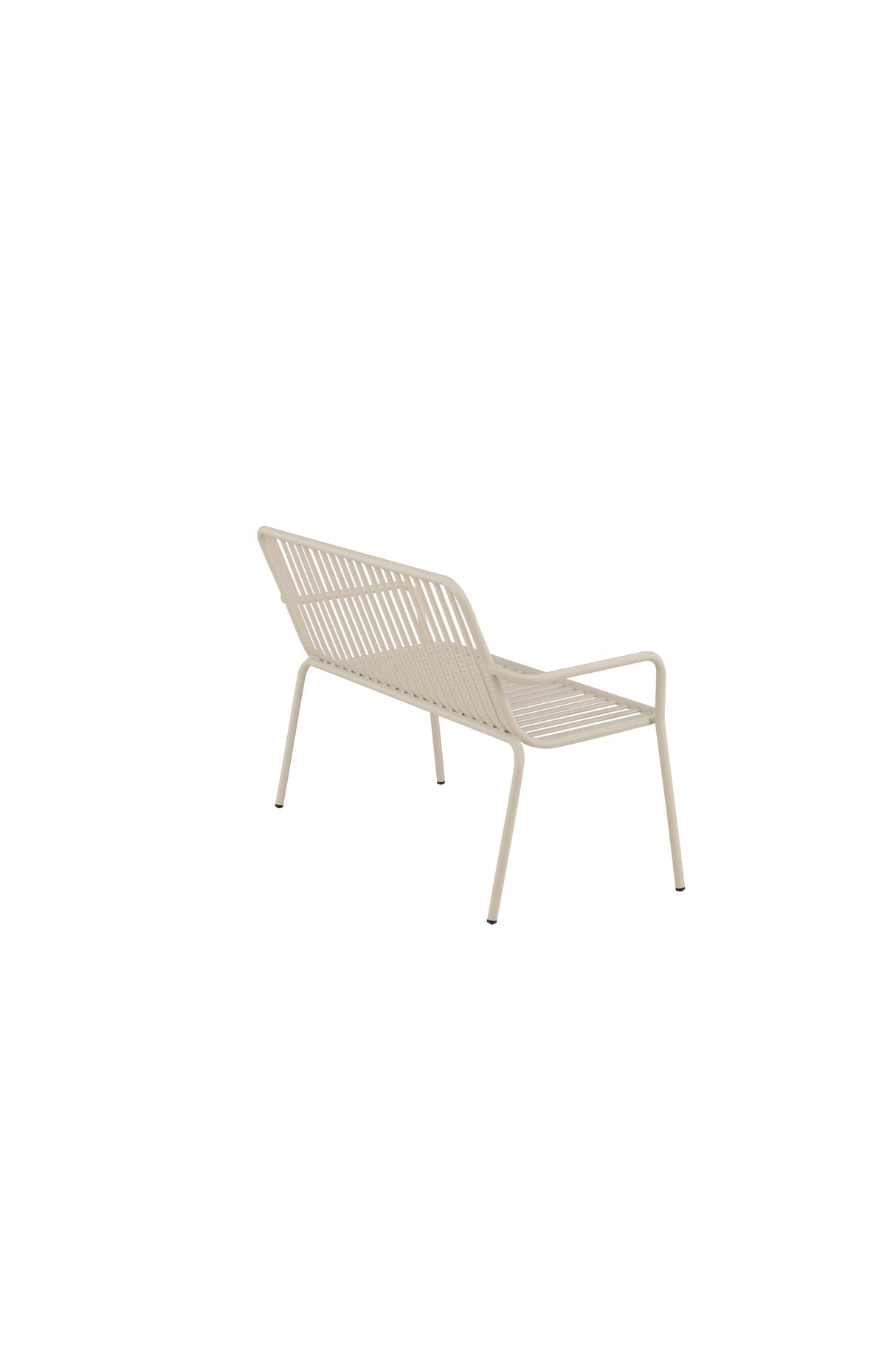 Peking Outdoor - Sitzbank - beige/Aluminum - Outdoor - Sitzbänke - ALVAHOME