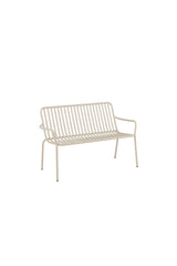 Peking Outdoor - Sitzbank - beige/Aluminum - Outdoor - Sitzbänke - ALVAHOME